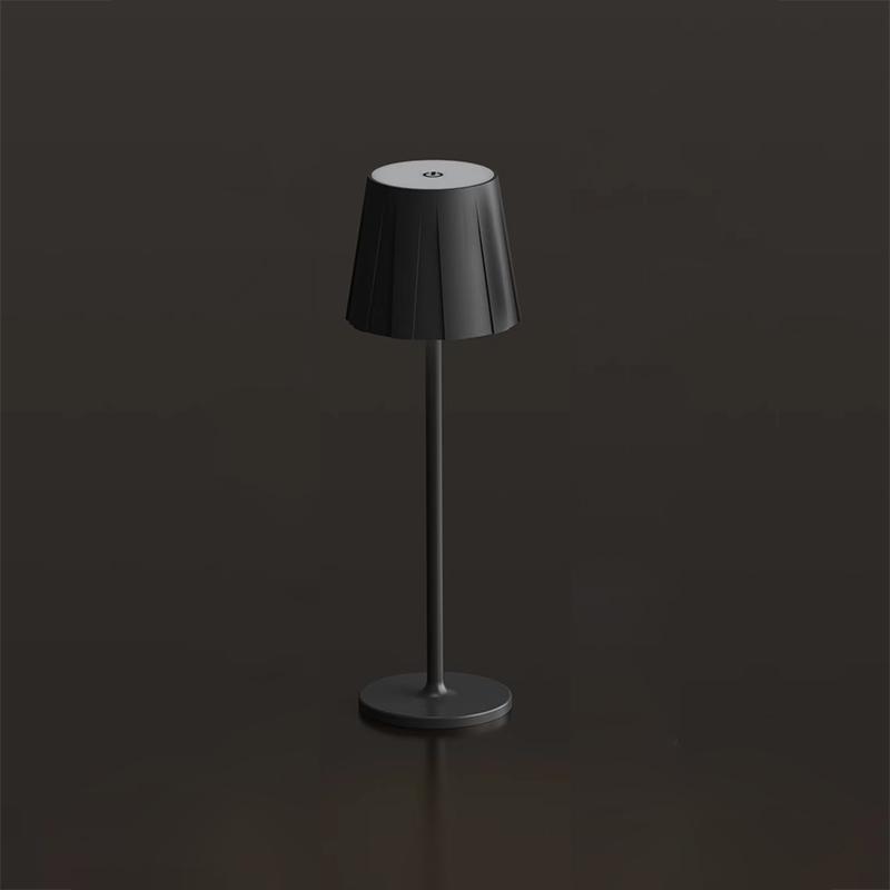 

Роскошный небольшой портативный настольный светодиодный светильник аккумуляторная беспроводная настольная лампа для спальни ресторана отеля warm light&white