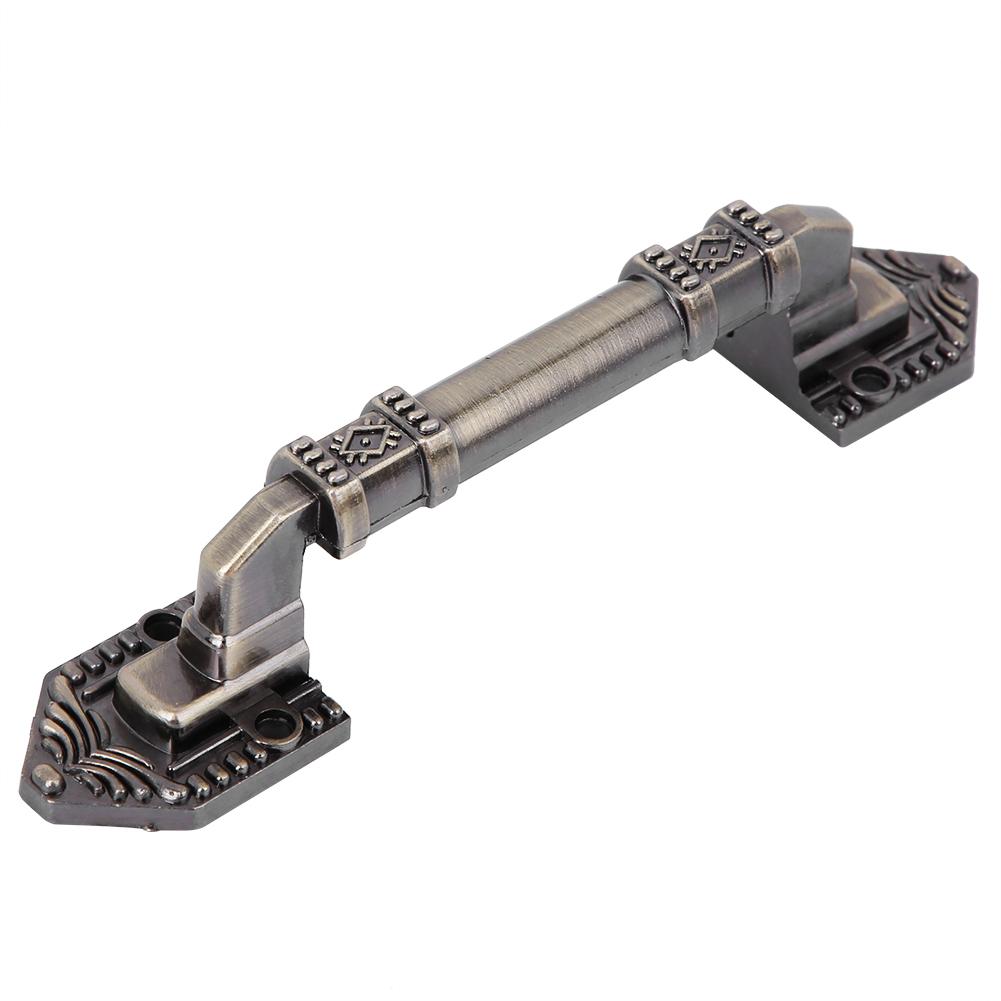 Antique Door Handle Aluminum Alloy Cabinet Door Pull for Closet Cupboard Wooden Gate Hardware