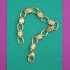 AUGUST ALICE Bold Oval Chain Bracelet _ Gold