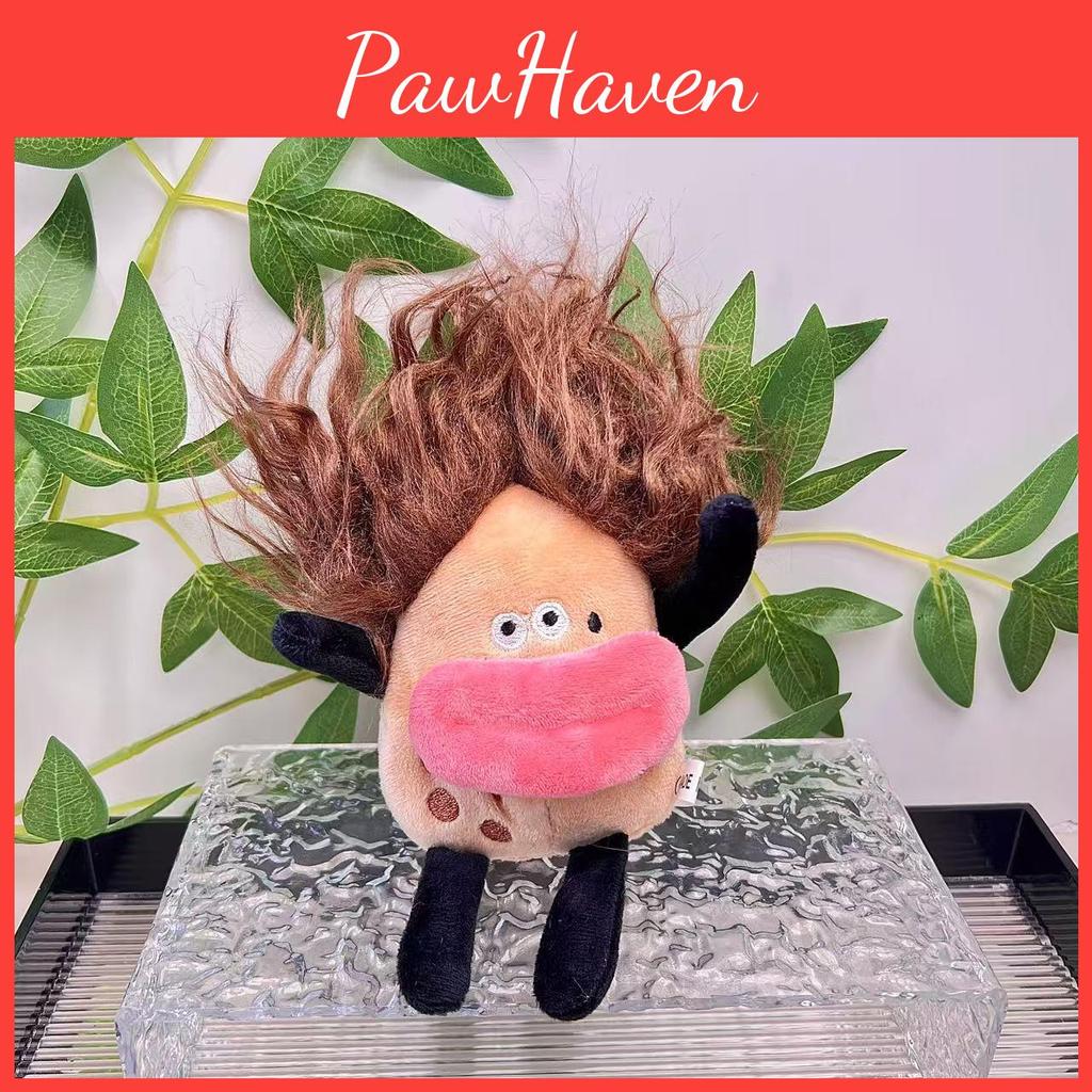 Whimsical Plush Potato Doll With Eyecatching Features Perfect For Home And Decor Office