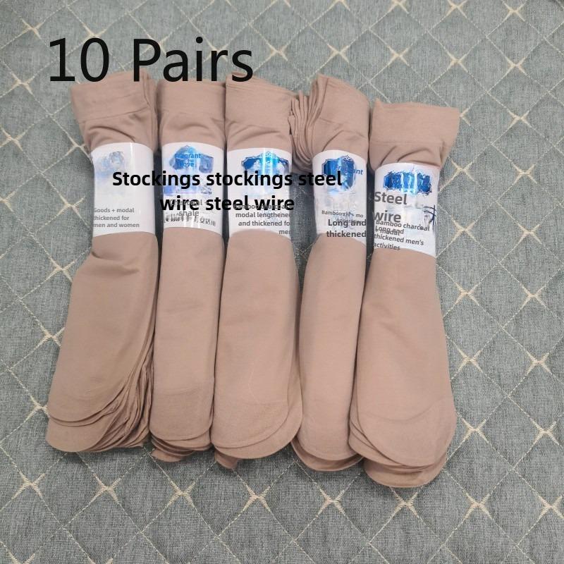 

10 пар женских тонких коротких стальных чулок для весны и лета 10 Pairs