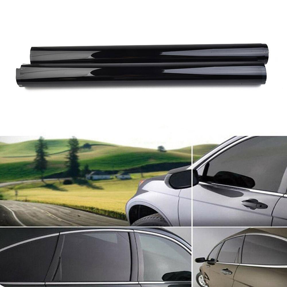100x50cm Solar Film Glass Sticker Sun Shade Film Car Window Foils For Car UV Protector Foils Sticker 1* Sticker+1*Scraper