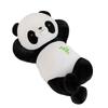 Cute Giant Panda Throw Pillow Plush Toy Doll Zoo Black And White Panda Doll Children Soothing Doll