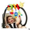 Multifunctional Baby Bed Wrap with Rattle, Crinkle Paper, Squeaker, and Colorful Labels