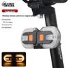 Rechargeable Wireless Bicycle Taillight & Turn Signal with Remote Control – Detachable Mountain Bike Accessory
