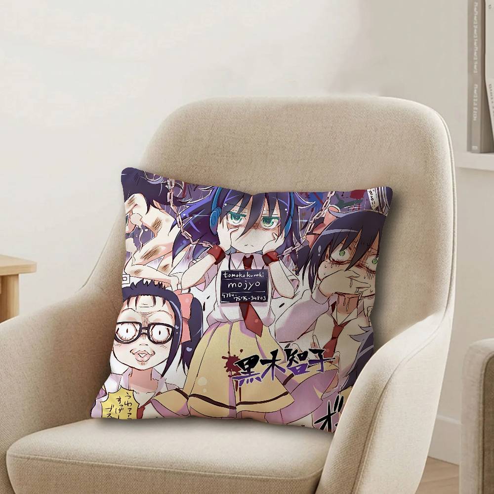Cute KKuroki TomokoS Pillowcase toon Gift Cushion Cover Bedroom Home Sofa Chair Seat Decor pillow case