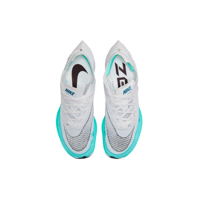 Nike ZoomX Vaporfly Next% 2 White Aurora Green Women's Sneakers Casual