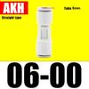 Pneumatic One-way Non Return Check Valve Original Replacement Straight Control CVPU AKH Non Return Plastic Check Car Pressure Regulators 5