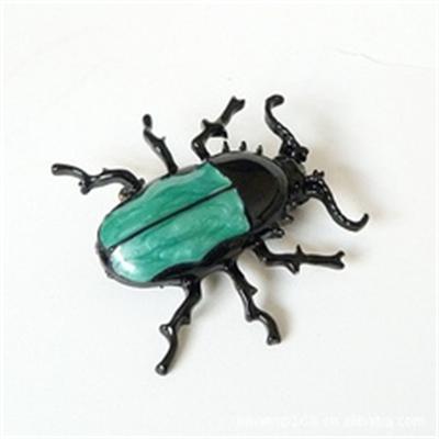 Fashionable And Exquisite High -Grade Oil Dripping Insect Brooch Beetle Pin Brooch