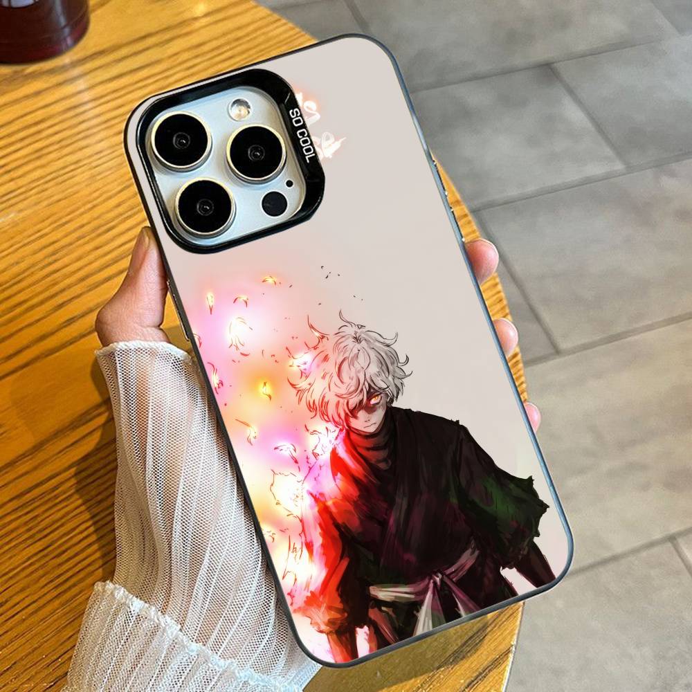 Hell-S G-Gabimaru P-P-ParadisES Phone Case For iPhone 16 17 15 14 12 13 Pro Max Black Candy Matte Shockproof Cover