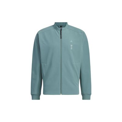 Wuji Must-Have Woven Jacket With Stand-Up Collar Print Men Outerwear Mist Emerald-Green IX4284
