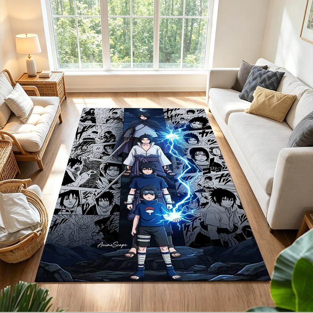 Naruto Area Rug Perfect for Outdoor Dormitory Decorate room Study room Antislip Carpet Decorate Offices Perfect Gift for Women Men