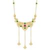 New Necklace Earring Accessories Versatile Ethnic Style Collarbone Chain Retro Pendant Chinese Bead Niche Female