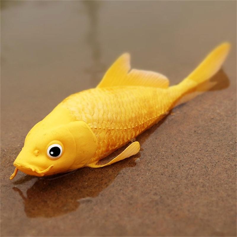 Collectible Goldfish with Playset Detailed Wildlife Figures for Imaginative Play Boys and Girls Home Decoration Ornament