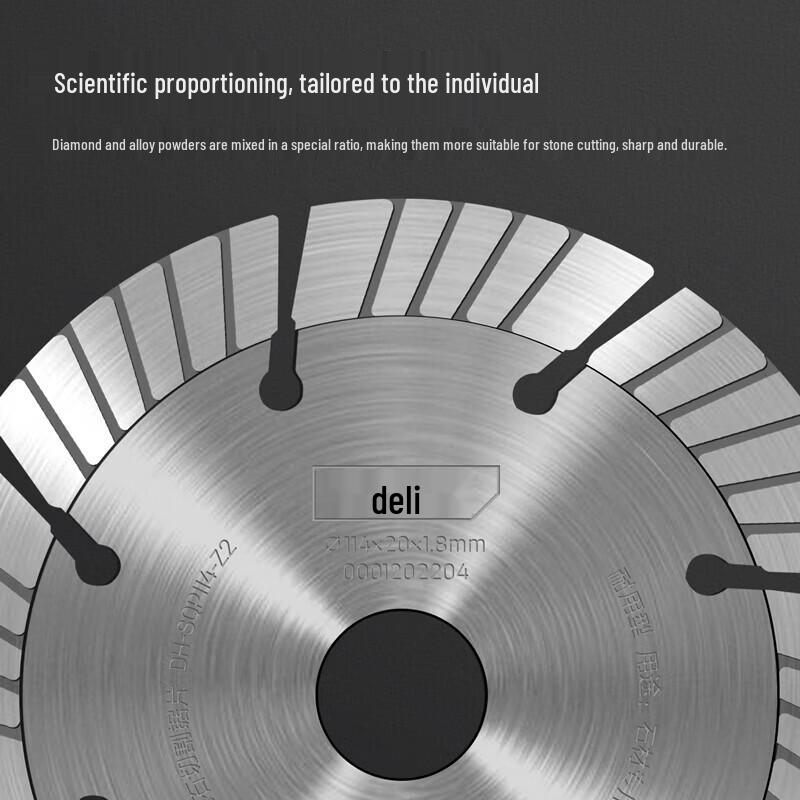 Deli Diamond Cutting and Grinding Disc