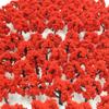 DauStage Forest for N Gauge and Architectural Available In 50 or 100 Colors 100 Trees, 3cm, Dioramas, Railways, Models, (18, Red, Pieces)