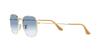 Solbriller 0RB3548 GRADIENT BLÅ GLASS 51 [Ray-Ban] 001/3F ARISTA/KLAR