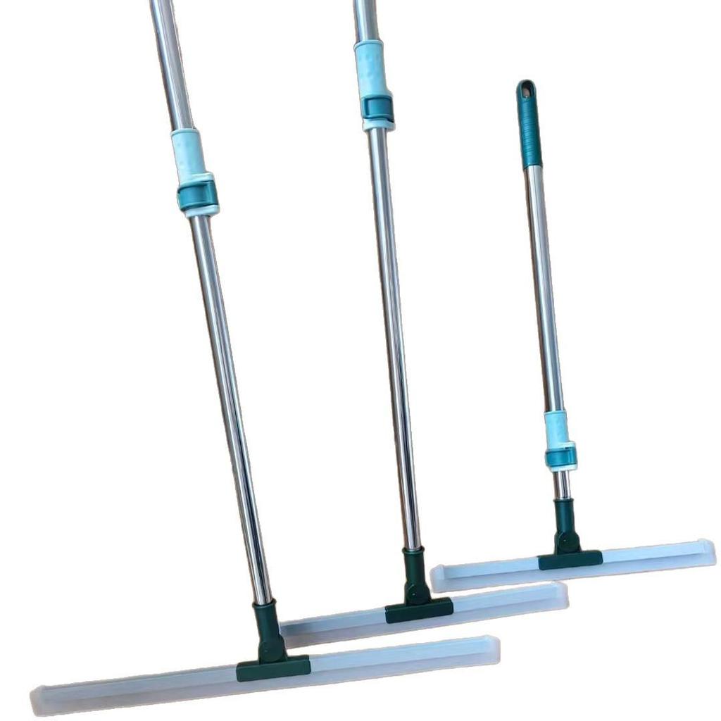 Thickened Silicone Dual-Use Broom and Squeegee for Wet & Dry Cleaning in Bathrooms
