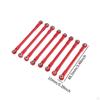 8 Pieces RC Car Chassis Fixing Linkage Rod DIY Modified High Performance Components Spare Part