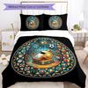 Sports Symbols Circle Pattern Bedding,Quilt Set Quilt Cover Pillowcase Home Birthday Gift (1*duvet Cover+2*pillowcase,without Core)