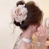Flower Hair Claw Clip For Women Barrette Slip Resistant Hair Accessory Elegant Design Styling