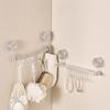 Suction Cup Hook No Need To Drill Holes Kitchen and Bathroom Super Seamlessrotatable Coat Hook Hanger