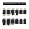 12PCS Multiple Adapters USB Converters Universal USB Adapter Set Practical USB Adapters  Computer