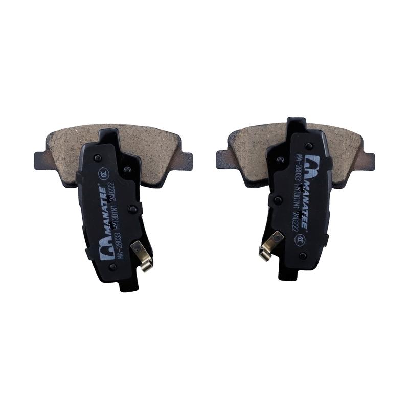 Rear Brake Pad Set For Hyundai Accent HC Elantra Sonata LA FESTA Kia Rio YB Carens RP Geely EC7 Emgrand GS Spare Parts Ceramics