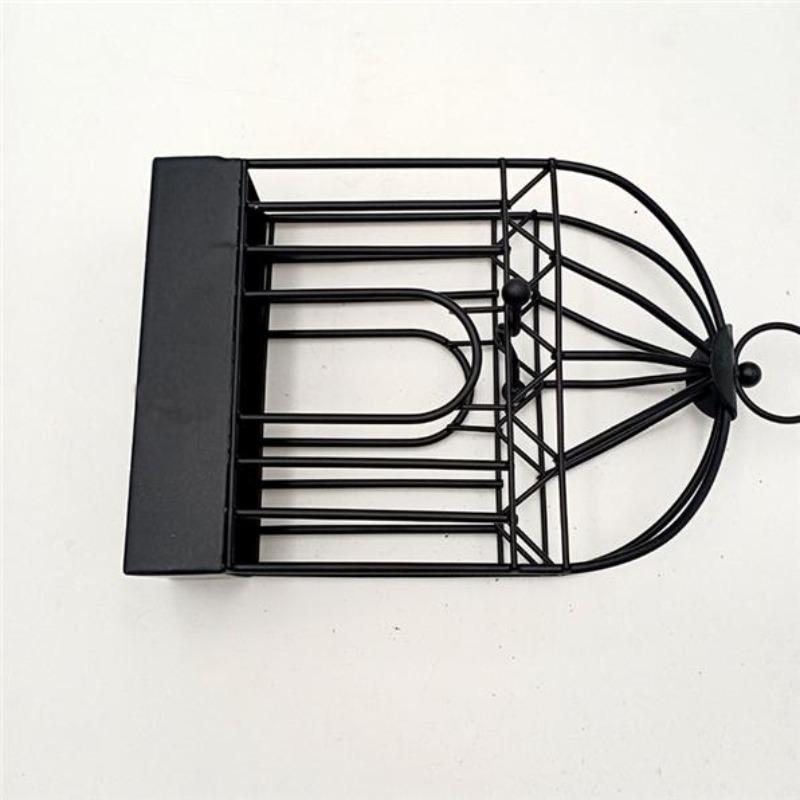 Nordic Style Iron Art Birdcage Mosquito Coil Holder Incense Shelf Home Mosquito Repeller Holder Ornament