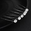 6PCS Popular Handmade Wedding Hair Pins Bridal Crystal Pearl Flower Hair Clip Bridal Hair Jewelry Accessories