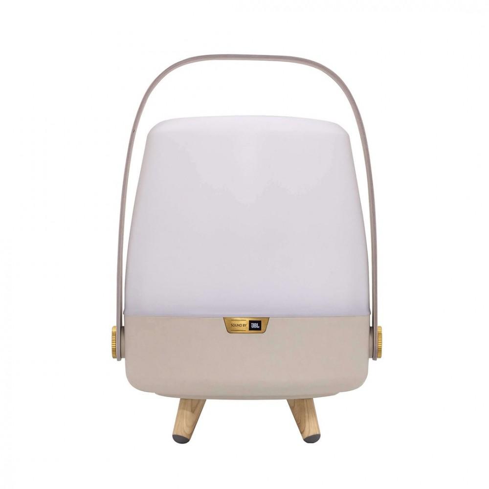 Portable Lamp with Speaker Lite-Up Play Mini Beige