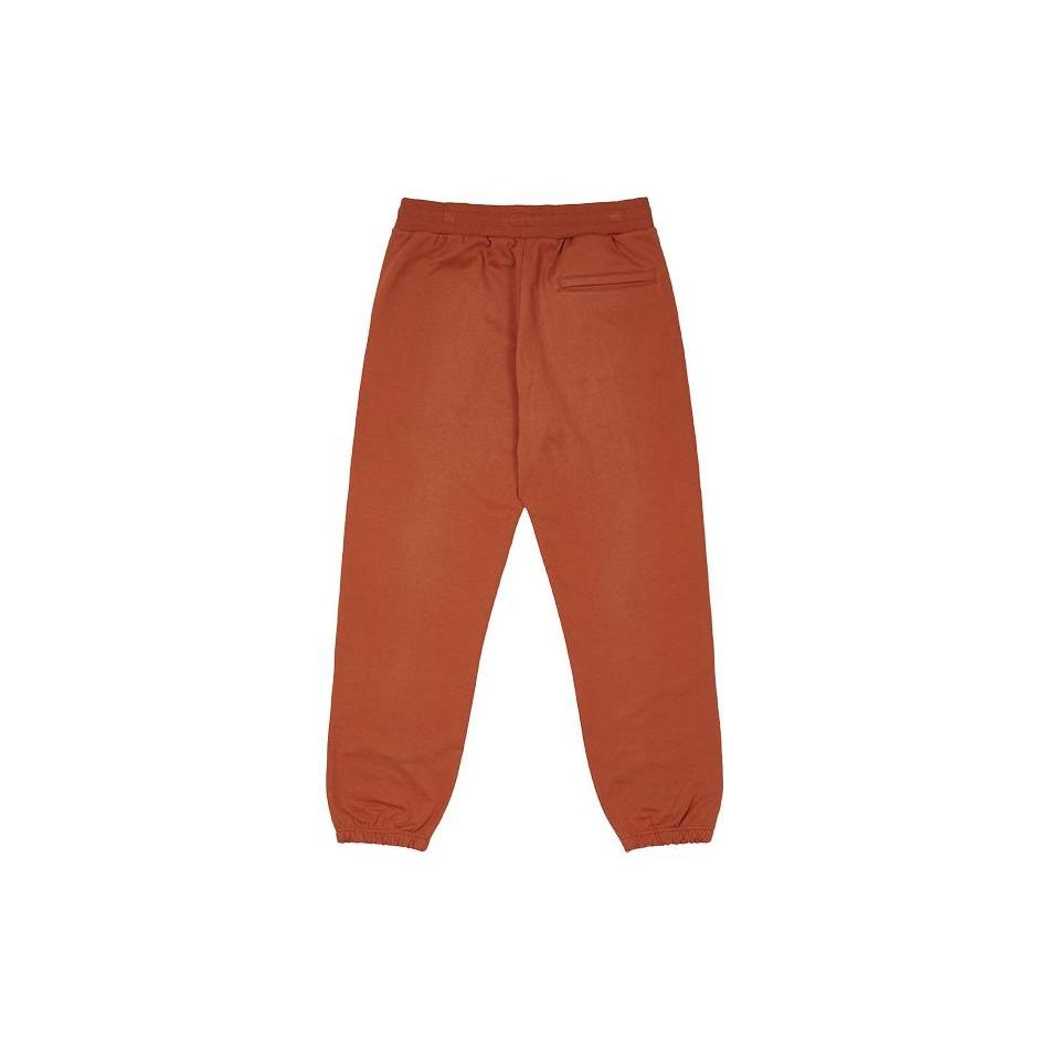 PALACE Knitted Sweatpants Unisex Rusty Red Moderate Cuffed Pants P23JG018