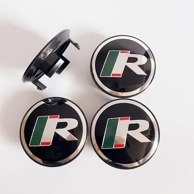 4PC X 59mm Letter R Car Wheel Center Hub Caps For X-Type S-Type F-Type XJ XF XE XK Car Styling Accessories