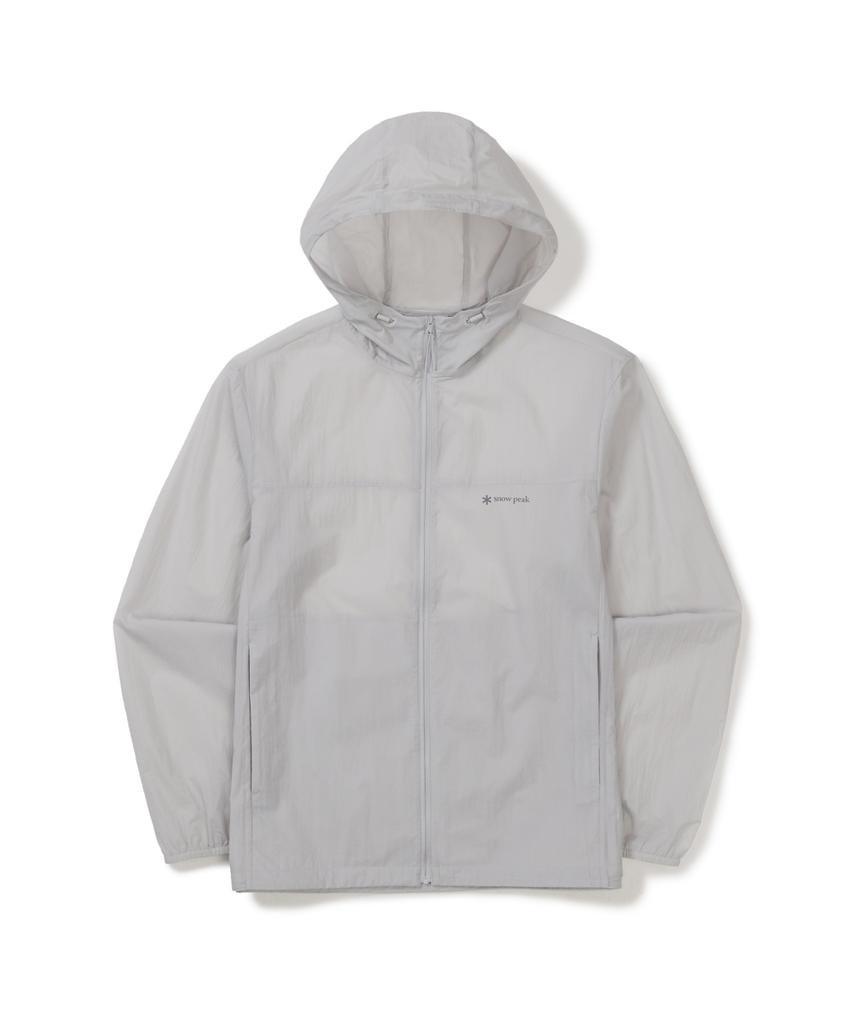 Snowpeak Apparel Pico Ultralight Windbreaker (S26Mmtwb70) Ice Gray