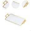 Cosmetic Serving Tray, Multifunction Rectangular Modern Jewelry Storage, Tea And Fruit Tray