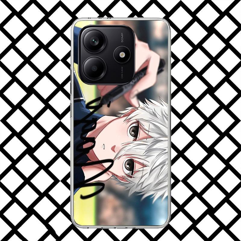 

Blue Lock Nagi Seishiro Phone Case for Xiaomi Redmi Note 15 14 14S 13 12 12S 11 Pro Plus 11E 11T 11S 10S 5G Soft Cover Fundas Re Redmi Note 15 4G