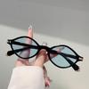 Cute Oval Sunglasses Women Fashion Simple Candy Color Rim Outdoor Shades New Trendy Brand Design Korean Style Sun Glasses