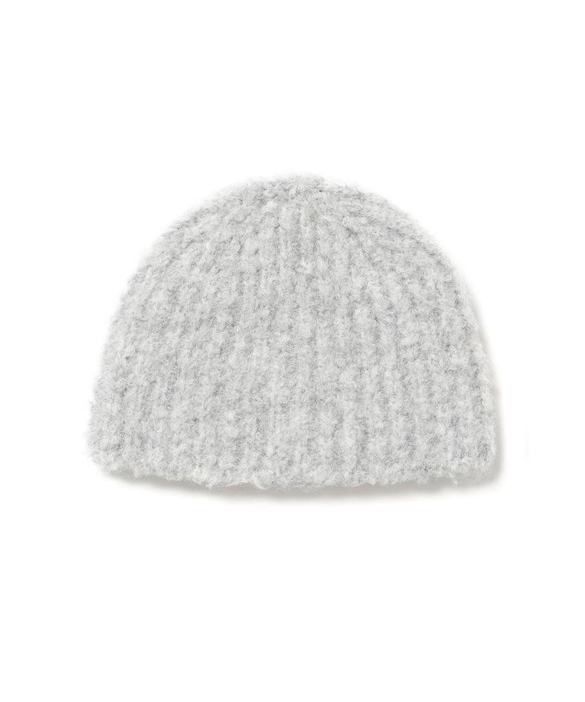 MILLO WOMEN Fluffy Beanie [Melange White]