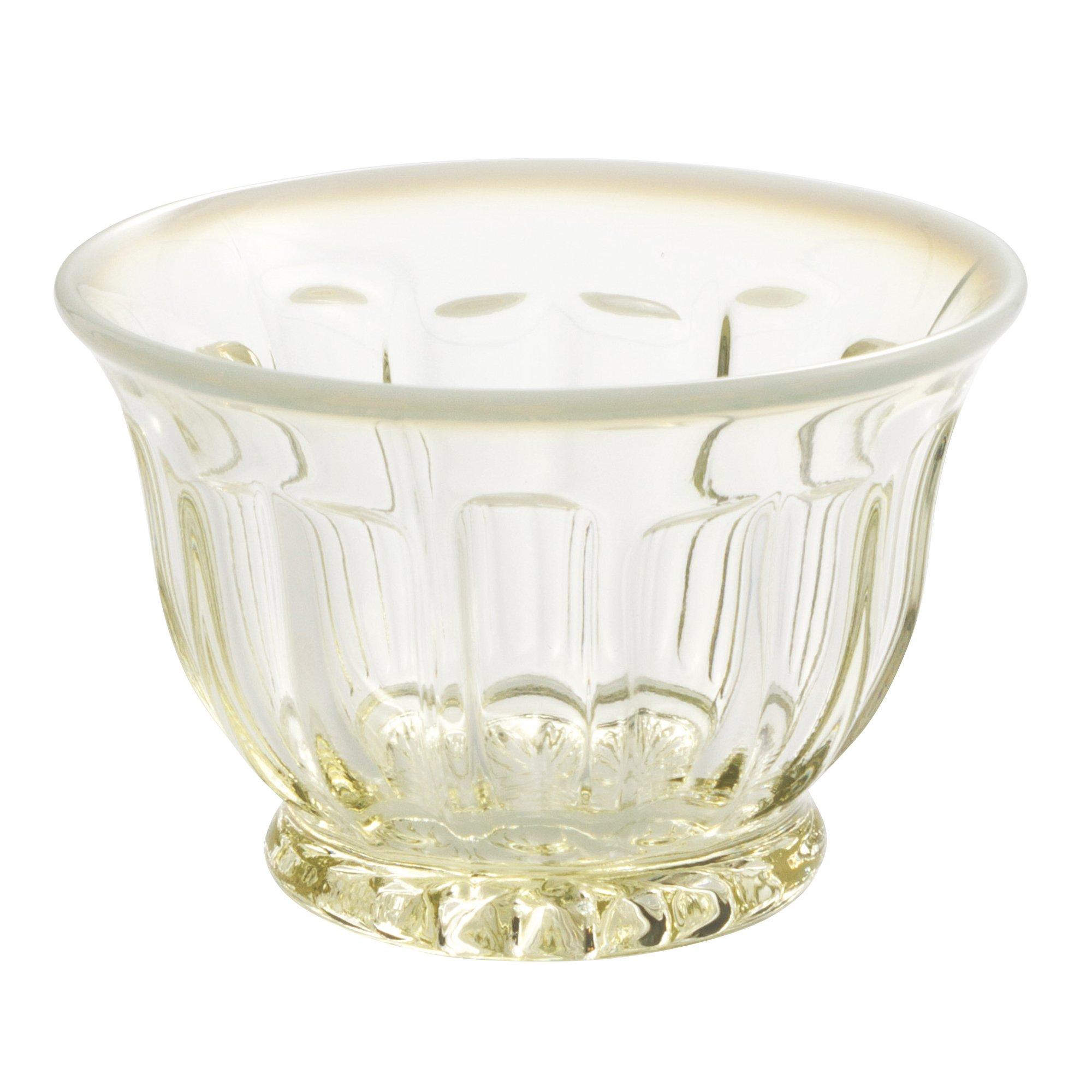 

Hirota Glass Cold Tea, Ancient Color, 130ml, Snow Flower Design, 2238-OA