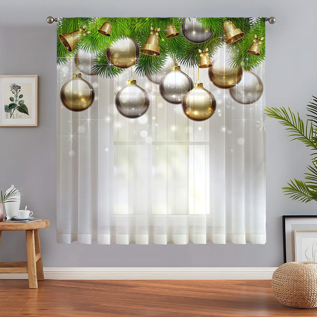 1pc Beautiful Blue Peacock Cartoon Sheer Curtain Suitable for Living Room, Bedroom, Dining Room, Hallway, Office, Gym, Kitchen