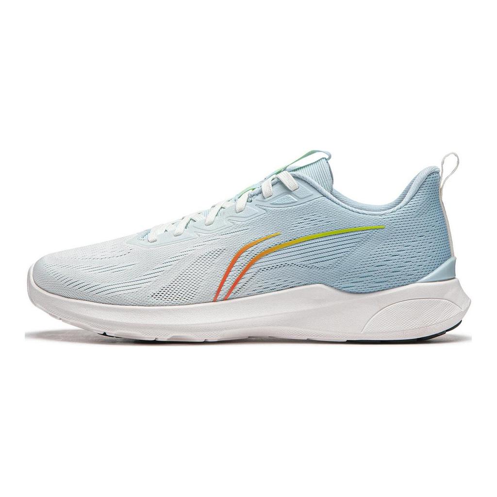 Li Ning Qingyi Dämpfung Rutschfest Abriebfest Leicht Niedrig geschnitten Laufschuhe Herren Blau ARSU015-1