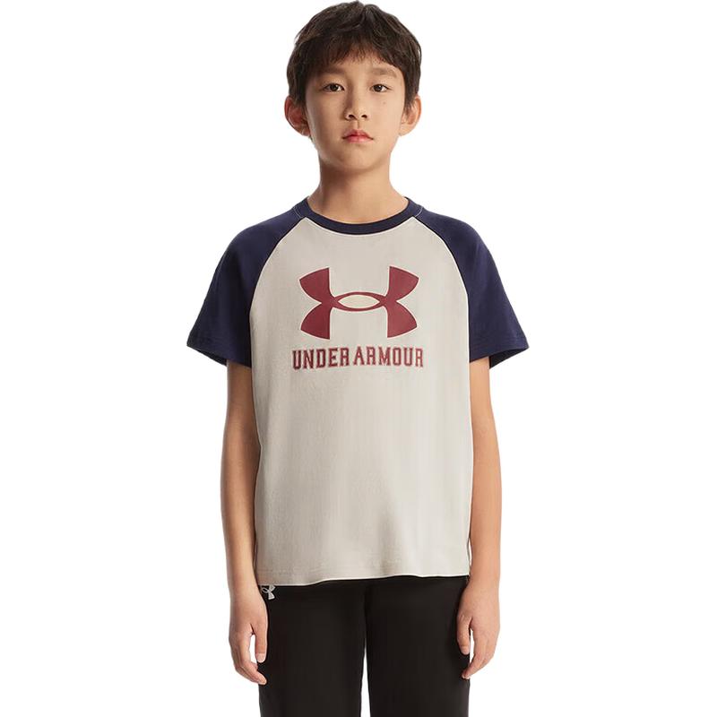 

Under Armour Boys Retro Raglan Short Sleeve T-Shirt YL