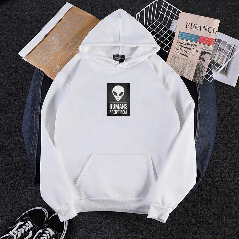 color block japanese wave printed long sleeve leisure hoodie