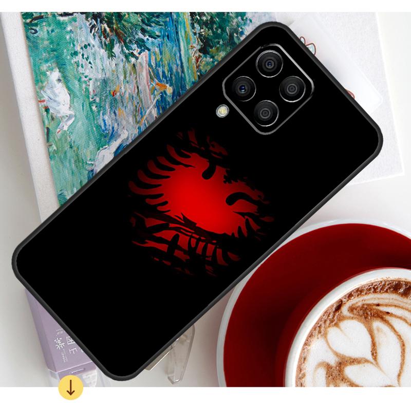 

Albania Flag Eagle Case For Samsung Galaxy M54 M23 M20 M32 M52 M56 M16 M36 M34 M14 M35 M55 M15 M11 M31 M13 M53 Samsung M32 4G
