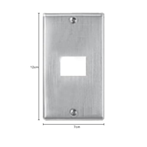 Panasonic WN7601K for 1 full color stainless steel plate