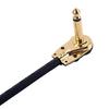 1Pc Guitar Patch Cable Right Angle 1/4 Inch Instrument Effects Pedal Patch Cable
