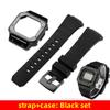 5600 5610 Metal Case Watch Band Mod Kit for Casio G-Shock 3299 DW5600 DW5610 GW-B5600 DW-5600 Replace Santos Style Bezel Strap