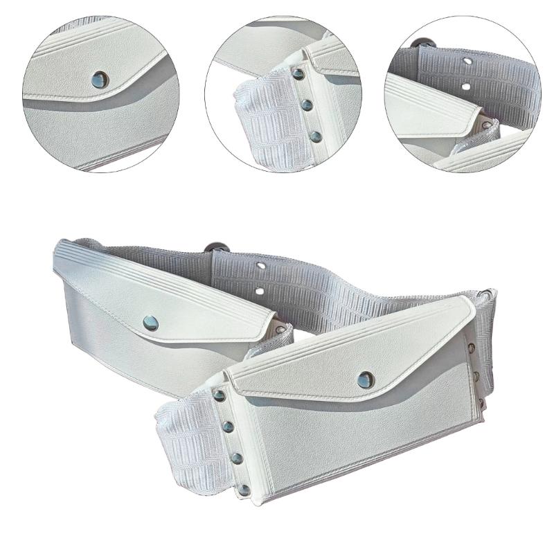 Prayer Hajj Waist Bag for Arabian Hajj 2Pocket Adjust Waist Belt Bag for Prayer