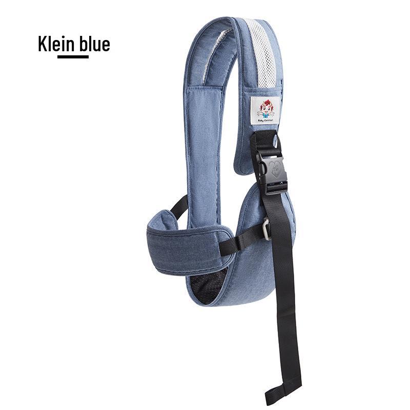 Lumbar Support Baby Waist Stool Carrier - Hands-Free, Front-Facing, Toddler Hug Support.