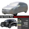 Full Car Cover For Opel Grandland X 2017-2023 Outdoor Indoor Sun Shade Anti-UV Rain Snow Protection SUV Cover Windproof